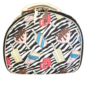 Betsy Johnson Makeup/Travel Bag, Popsicles, Size 9.5” X 7.5” X 3.5”